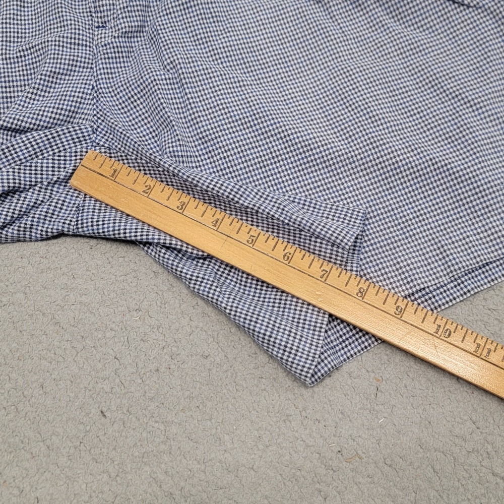 Polo Ralph Lauren Shorts Mens 36 (Fits 34) Classic Golf Blue Houndstooth Crest - Picture 9 of 11